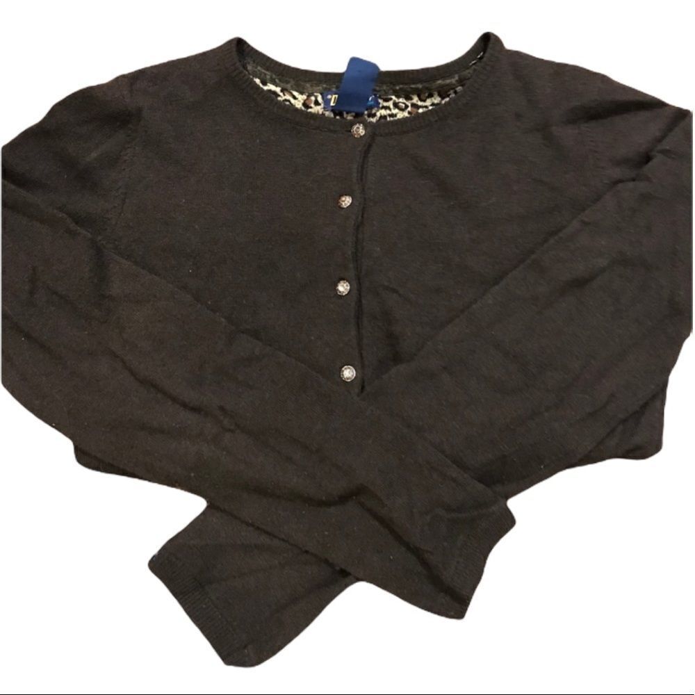 Chocolate Brown Cardigan sweater